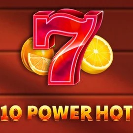Official Slots logo: 10 Power Hot by Amusnet Interactive at Vincispin Casino