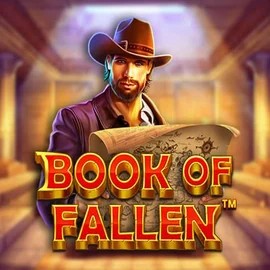 Book Of Fallen logo by Pragmatic Play at Vincispin Casino