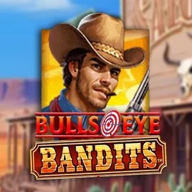 Enjoy Bulls Eye Bandits by Origins – logo hosted on vincispincasinos-es.com