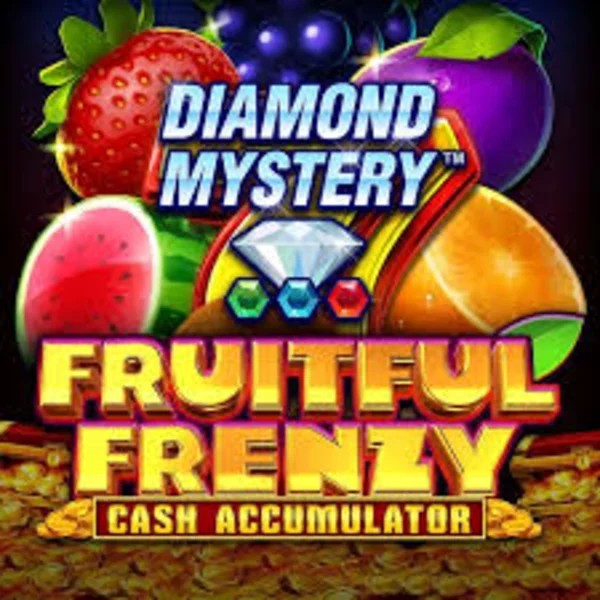 Diamond Mystery Fruitful Frenzy Cash Accumulator game by Greentube – logo hosted on Vincispin Casino
