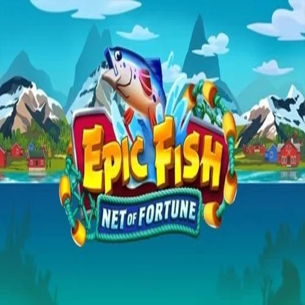 Epic Fish Net of Fortune logo – Slots by Quickspin at Vincispin Casino