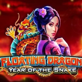 Floating Dragon Year of the Snake logo – Slots by Pragmatic Play at Vincispin Casino