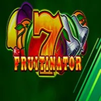 Official Slots logo: Fruitinator Jackpot King by Blueprint Gaming at Vincispin Casino