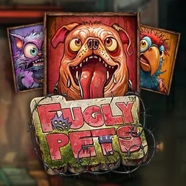Fugly Pets slot logo by Stakelogic at Vincispin Casino