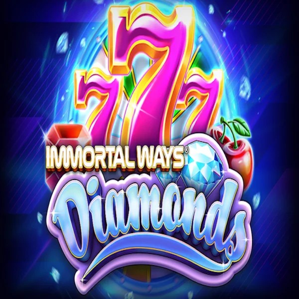 Immortal Ways Diamonds game by RubyPlay – logo hosted on Vincispin Casino